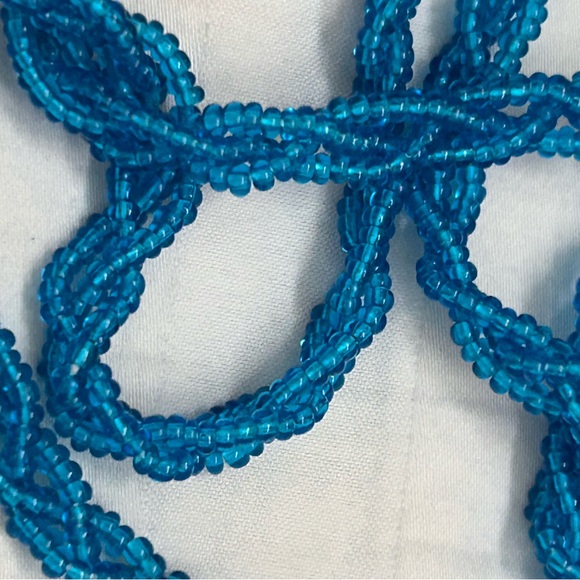 Vintage Hipster Colorful Beaded Cross body Purse Colorblock Pattern Squares - Picture 5 of 9